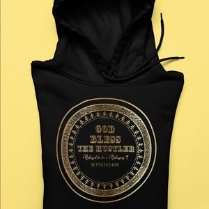 EXCLUSIVE GOD BLESS THE HUSTLER HOODIE